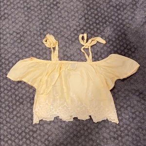 tie shoulder american eagle top size xs